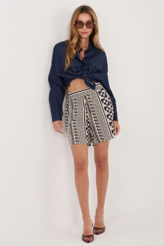 Szorty Damskie Model D73771M62489KD Navy - Sublevel