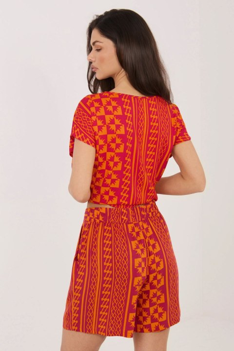 Szorty Damskie Model D73771M62489KD Orange - Sublevel