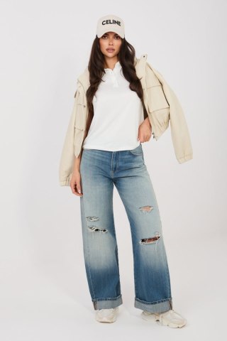 Tshirt Damki Model D17029M02856A White - Sublevel