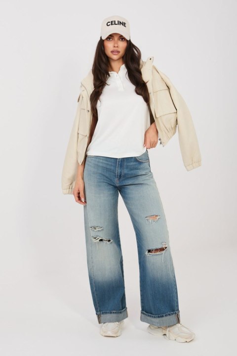 Tshirt Damki Model D17029M02856A White - Sublevel