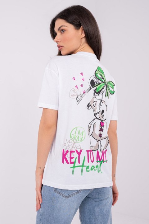 Tshirt Damski Model D12022AH02645Y White - Sublevel