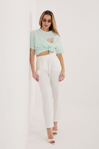 Tshirt Damski Model D12022AJ02645AD Mint - Sublevel