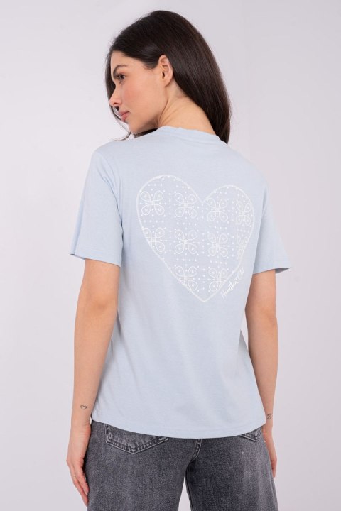 Tshirt Damski Model D12022M02853A Light Blue - Sublevel