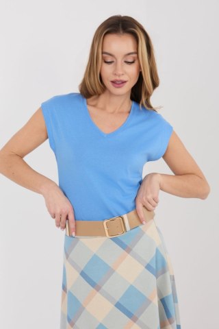 Tshirt Damski Model D12041AH02570C Blue - Sublevel