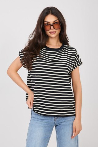 Tshirt Damski Model D12127M02858A Black - Sublevel