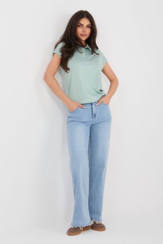 Tshirt Damski Model D17029M02856A Pistacja - Sublevel