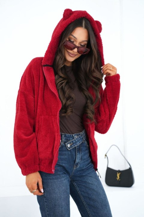 Bluza Damska Model CS-BL-BT1030.00P Dark Red - Factory Price