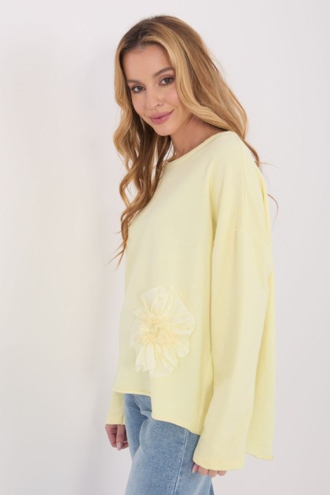 Bluzka Model IT-BZ-6693.70 Light Yellow - Factory Price