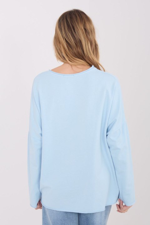 Bluzka Model IT-BZ-6694.69 Light Blue - Factory Price