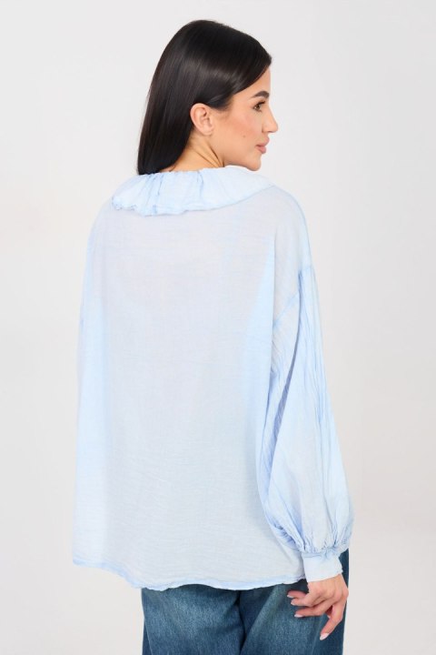 Bluzka Model IT-BZ-6714.63 Light Blue - Factory Price
