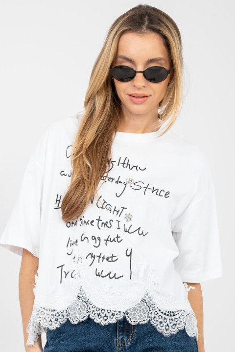 Bluzka Model IT-BZ-JL08.73 White - Factory Price