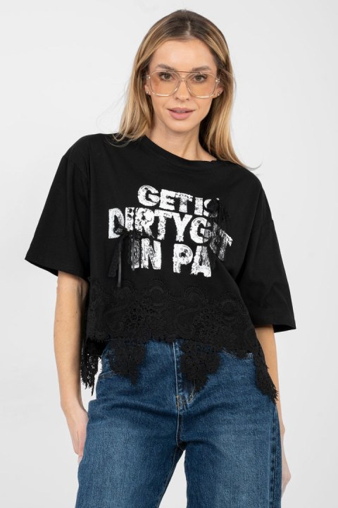 Bluzka Model IT-BZ-JL09.69 Black - Factory Price