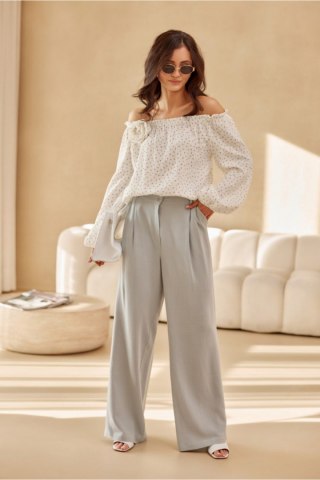 Bluzka Model Lima BLU0207-02K Beige - Roco Fashion