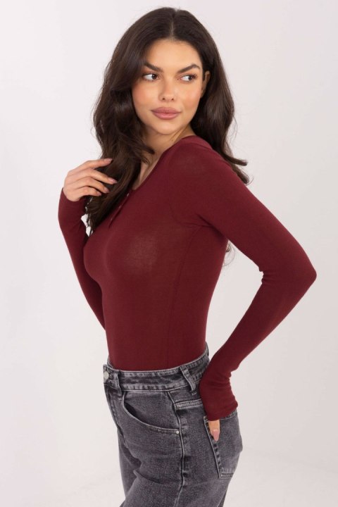 Bluzka Model WT-BZ-A1146.95 Bordo - Factory Price