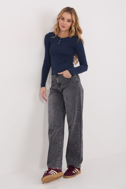 Bluzka Model WT-BZ-A1146.95 Navy - Factory Price