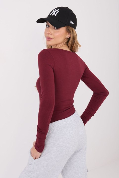 Bluzka Model WT-BZ-A1175.98 Bordo - Factory Price