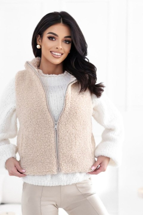 Kamizelka Model CS-KZ-1403.00P Light Beige - Factory Price