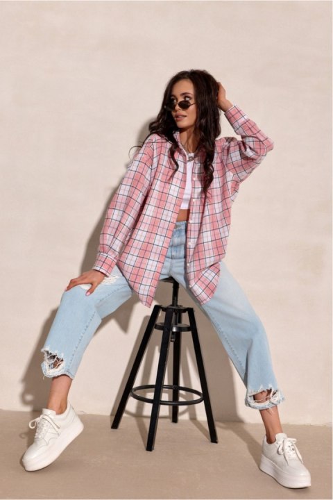 Koszula Damska Model Salina BLU0228 A49 Multicolor - Roco Fashion