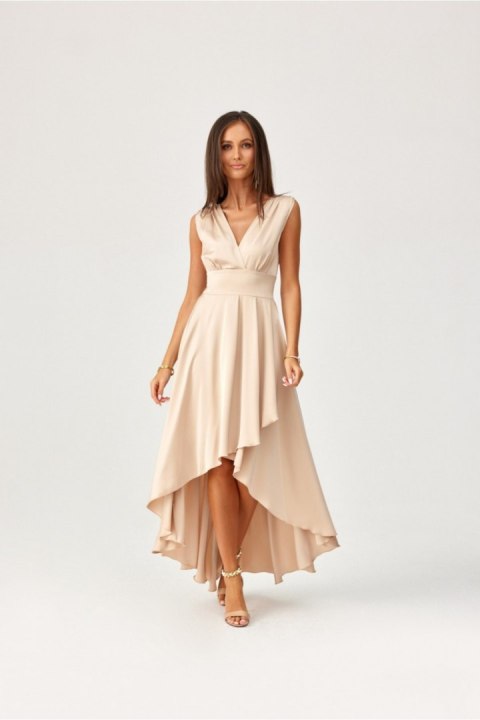 Sukienka Model Jennifer BEZ SUK0410 Beige - Roco Fashion