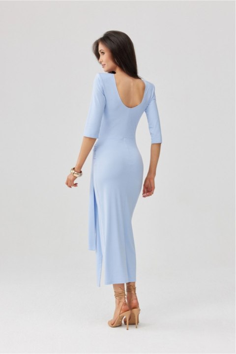 Sukienka Model Lidiana BLE SUK0552 Błękit - Roco Fashion