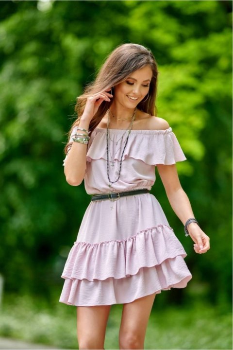 Sukienka Model ROZ SUK0291 Pink - Roco Fashion