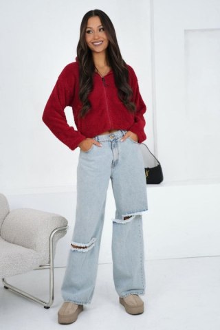 Bluza Damska Model CS-BL-BT1033.04 Dark Red - Factory Price