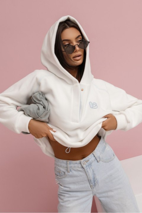 Bluza Damska Model Loom 498370107 Ecru/Błękit - LaBalancia