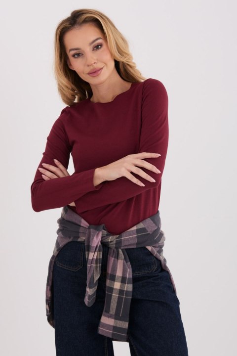 Bluzka Model WT-BZ-A1172.27 Bordo - Factory Price