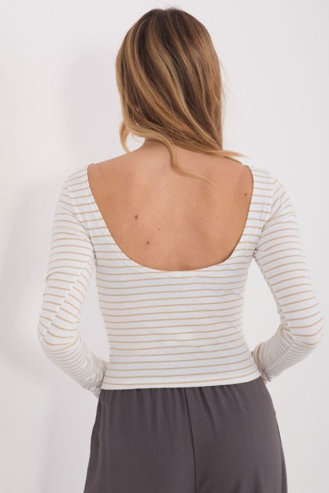 Bluzka Model WT-BZ-A1274.57 White/Beige - Factory Price