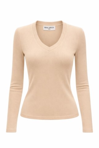 Bluzka Model Zuri 510510357 Beige - LaBalancia