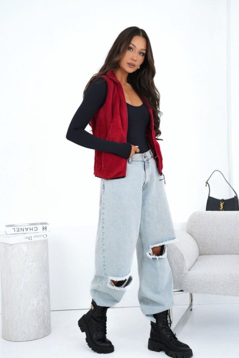 Kamizelka Model CS-KZ-BT1031.01 Dark Red - Factory Price