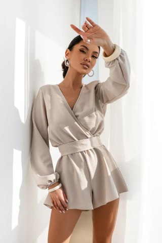 Kombinezon Model Glow Cyrkonie 545429065 Beige - LaBalancia