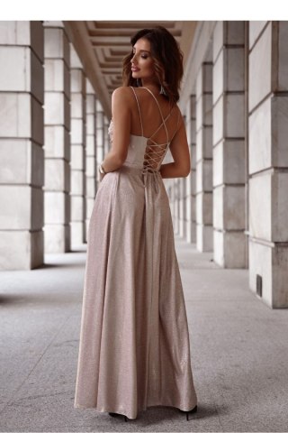 Sukienka Model Valeria Lux 001171. Gold - With You