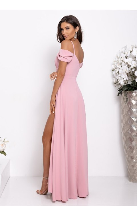 Sukienka Model Walentina Gładka 0011171. Dirty Pink - With You