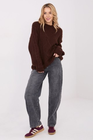 Sweter Damski Model IN-SW-33831.25 Dark Brown - Factory Price