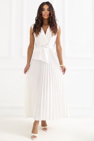 Sukienka Model IT-SK-21558.86 Ecru - Rue Paris