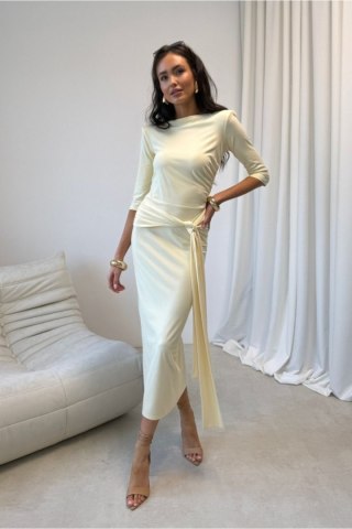 Sukienka Model Lidiana JZO SUK0552 Light Yellow - Roco Fashion