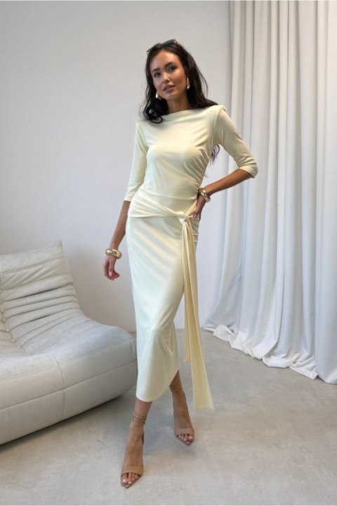 Sukienka Model Lidiana JZO SUK0552 Light Yellow - Roco Fashion