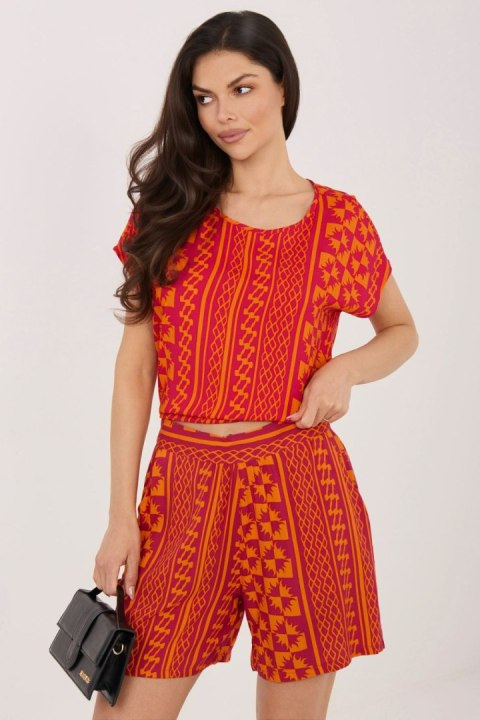 Szorty Damskie Model D73771M62489KD Orange - Sublevel
