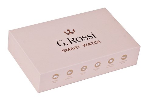 Damski Smartwatch G.Rossi SW014G-2 Różowe Złoto