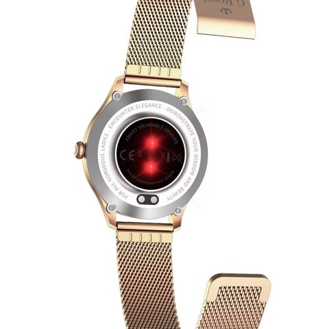 Damski Smartwatch G.Rossi SW014G-2 Różowe Złoto