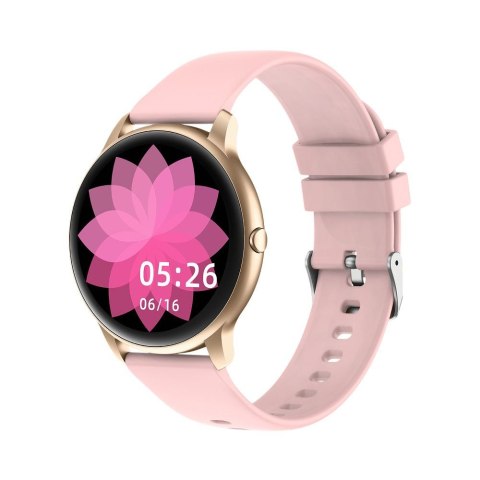 Damski Smartwatch G.Rossi SW015-2 z silikonowym paskiem