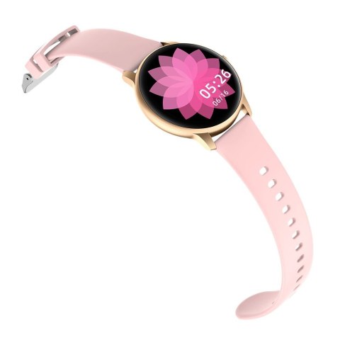 Damski Smartwatch G.Rossi SW015-2 z silikonowym paskiem