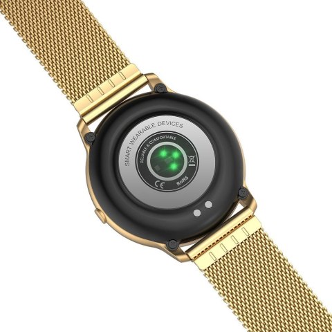 Damski Smartwatch G.Rossi SW015-5 Złoty z Bransoletą