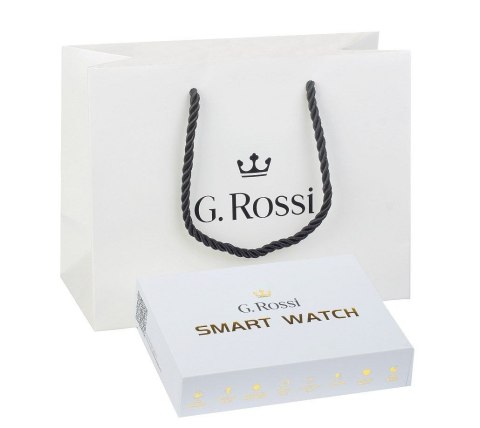 Damski Smartwatch G.Rossi SW017-5 Skórzany Pasek