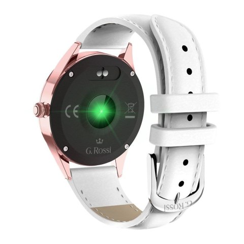 Damski Smartwatch G.Rossi SW017-5 Skórzany Pasek