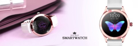 Damski Smartwatch G.Rossi SW017-5 Skórzany Pasek