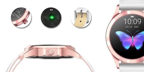 Damski Smartwatch G.Rossi SW017-5 Skórzany Pasek