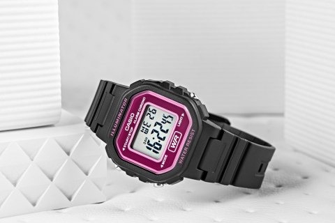 Zegarek Damski Casio LA-20WH-4ADF LED Stoper