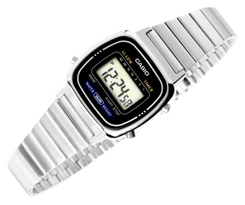Zegarek Damski Casio Vintage LA670WA-1DF Bransoleta